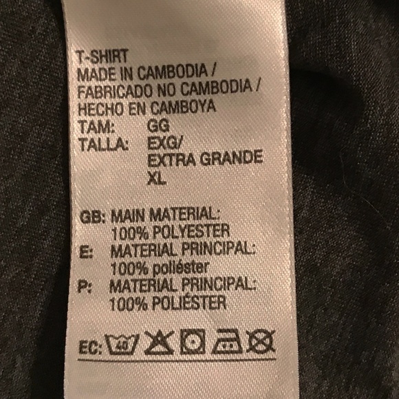 ADIDAS MEN'S CHARCOAL CLIMATE POLO SHIRT SIZE XL - Picture 7 of 7